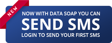 Now you can send SMS with Data Soap. Login to send your 1st SMS